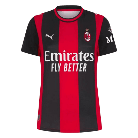 Women's AC Milan Home Soccer Jersey 2026/27 Red&Black