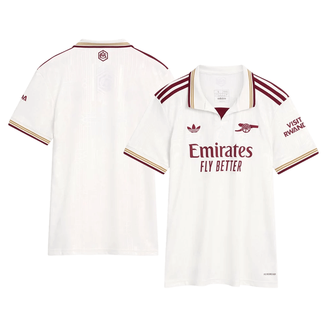 Women's Arsenal Third Soccer Jersey 25/26 White