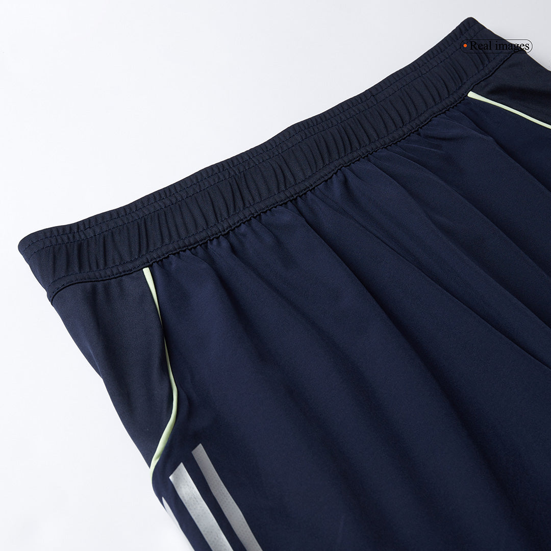 Authentic Real Madrid Away Soccer Shorts 25/26 Navy
