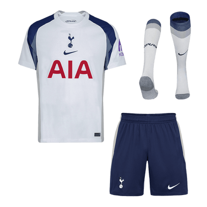 Tottenham Hotspur Home Soccer Jersey Kit(Jersey+Shorts+Socks) 2025/26