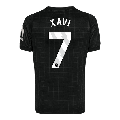 XAVI #7 Tottenham Hotspur Away Soccer Jersey 2025/26 Black