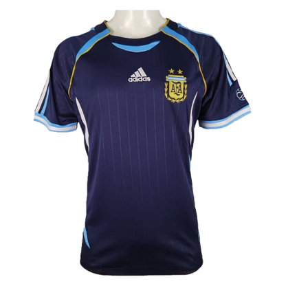 Retro 2006 Argentina Away Soccer Jersey