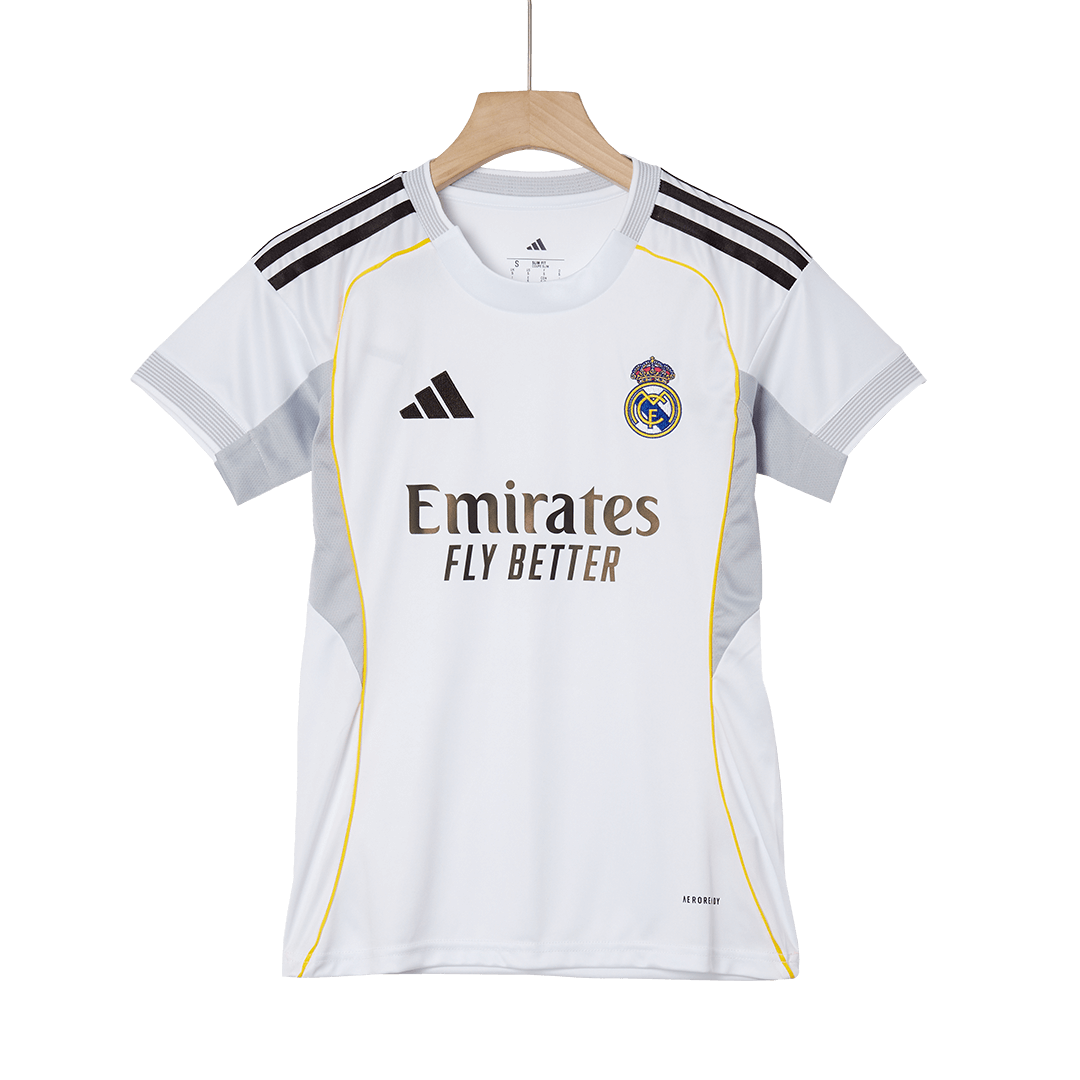 Women's Real Madrid Home Soccer Jersey 2025/26 White