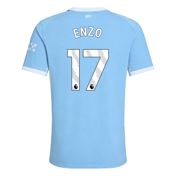 Authentic ENZO #17 Manchester City Home Soccer Jersey 2026/27