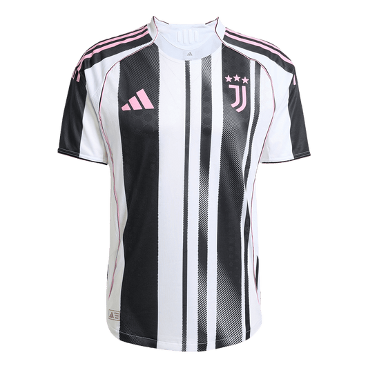 Authentic Juventus Home Soccer Jersey 2025/26 Black&White