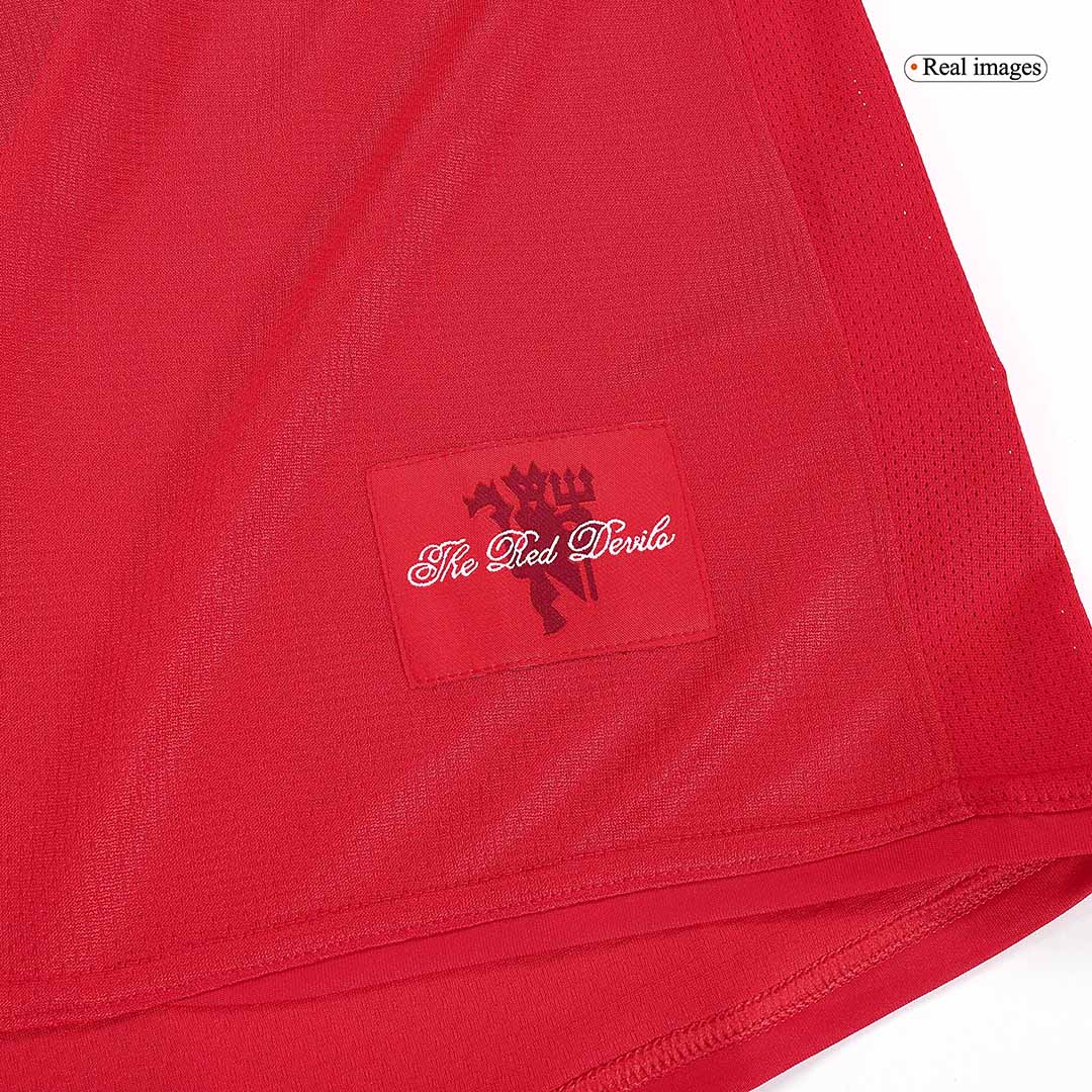 07-08 Manchester United Champion League Home Retro Jersey Shirt