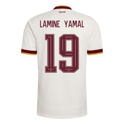 Authentic LAMINE YAMAL #19 Spain Away Soccer Jersey 2026