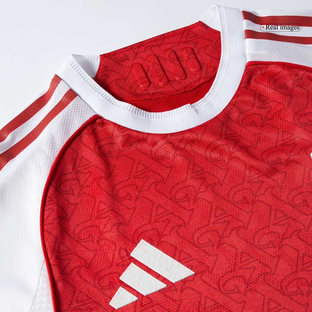 Authentic GYÖKERES #14 Arsenal Home Soccer Jersey 2025/26 Red