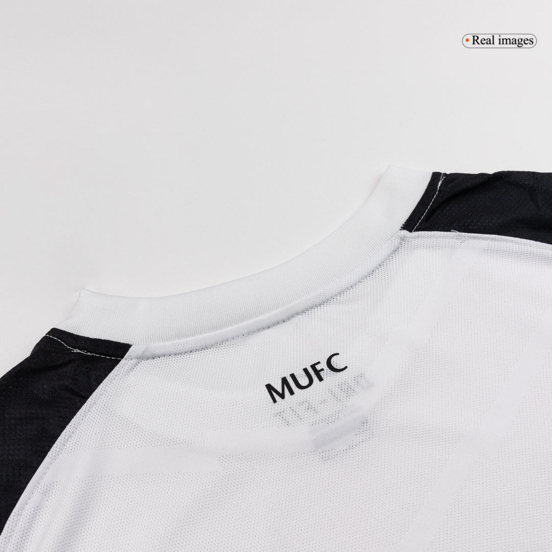 Retro 10/11 Manchester United Away Soccer Jersey White
