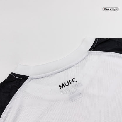 Retro 10/11 Manchester United Away Soccer Jersey White