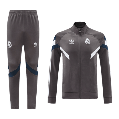 Men's Real Madrid Training Jacket Kit (Jacket+Pants) 2024/25 Football Kit UK