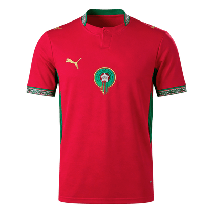 Morocco Home Football Shirt World Cup 2026 Red