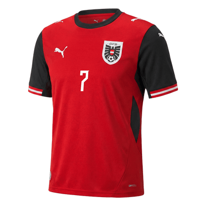 ARNAUTOVIC#7 Austria Home Soccer Jersey World Cup 2026 Red