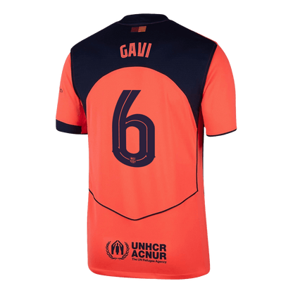 GAVI #6 Barcelona Third Away Soccer Jersey 2025/26—UCL