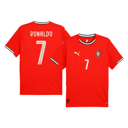 RONALDO #7 Portugal Home Soccer Jersey 2025
