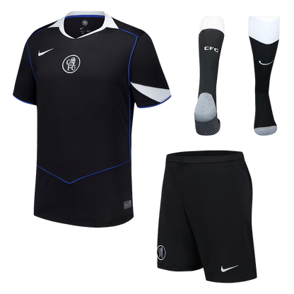 Chelsea Third Away Soccer Jersey Kit(Jersey+Shorts+Socks) 2025/26