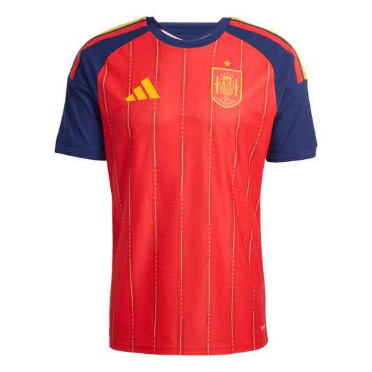 Authentic Spain Home Soccer Jersey 2026
