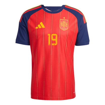 Player Version LAMINE YAMAL #19 Spain Home Soccer Jersey 2026