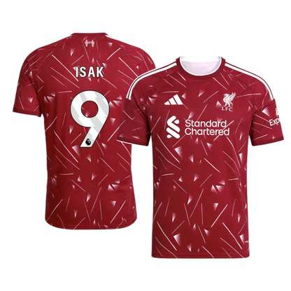 ISAK #9 Liverpool Home Soccer Jersey 26/27 Red