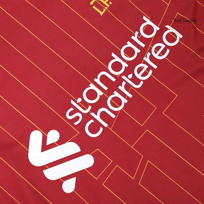 CHAMPIONS #20 Liverpool Home Soccer Jersey 2024/25 Red