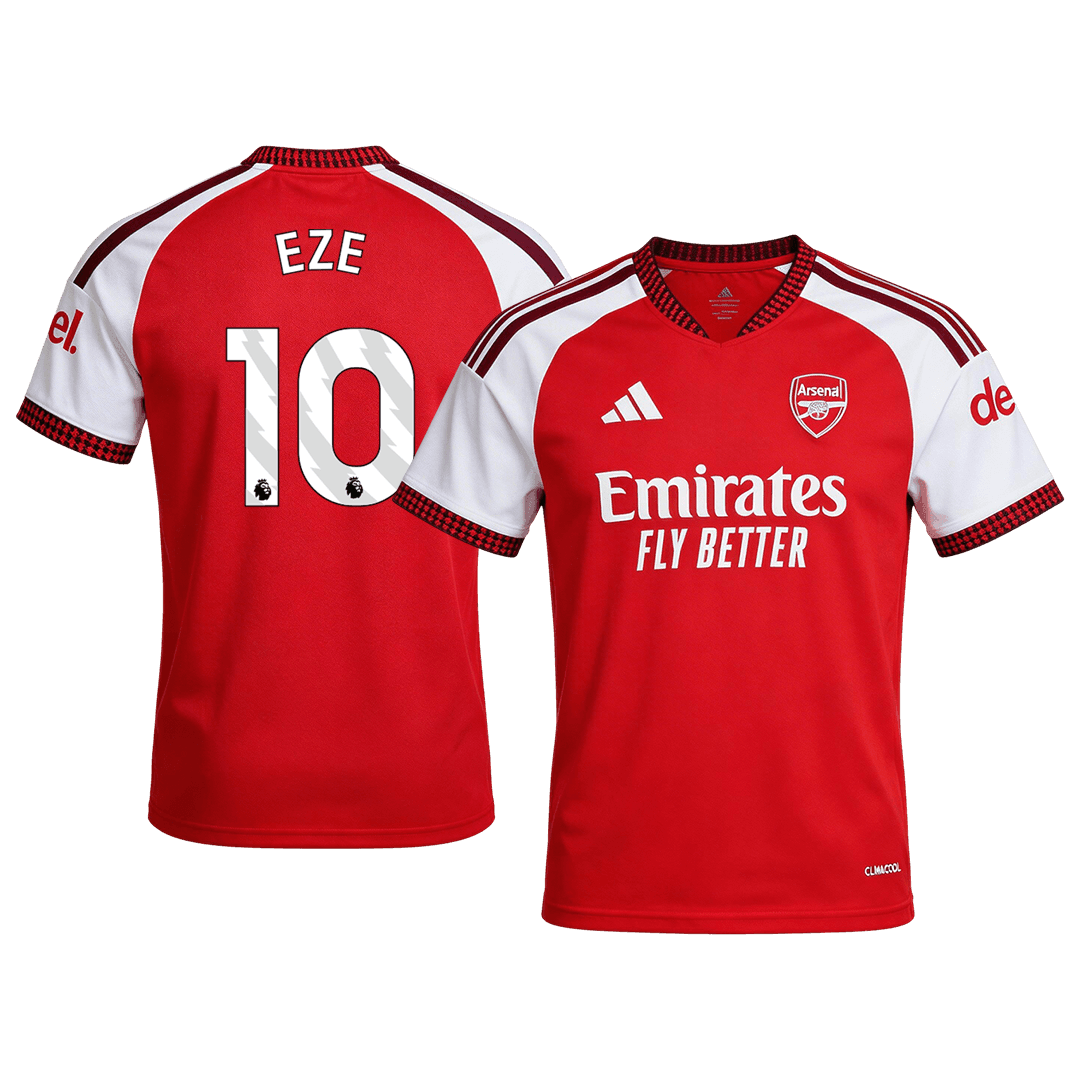 EZE #10 Arsenal Home Soccer Jersey 26/27 Red