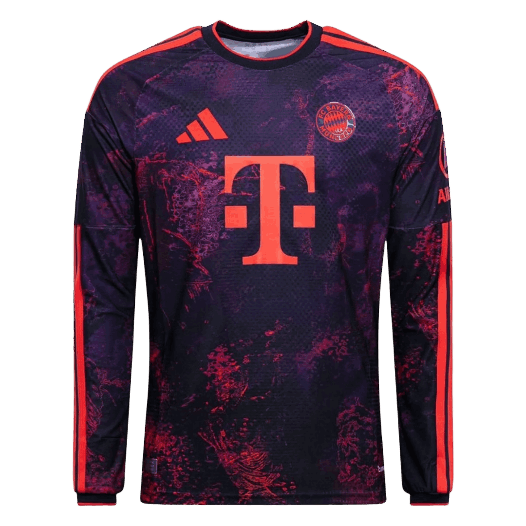 Bayern Munich Third Long Sleeve Soccer Jersey 2026/27 Purple