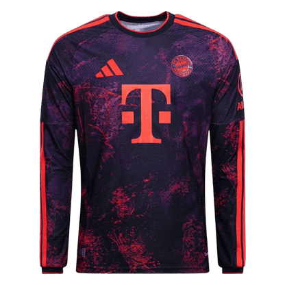 Bayern Munich Third Long Sleeve Soccer Jersey 2026/27 Purple