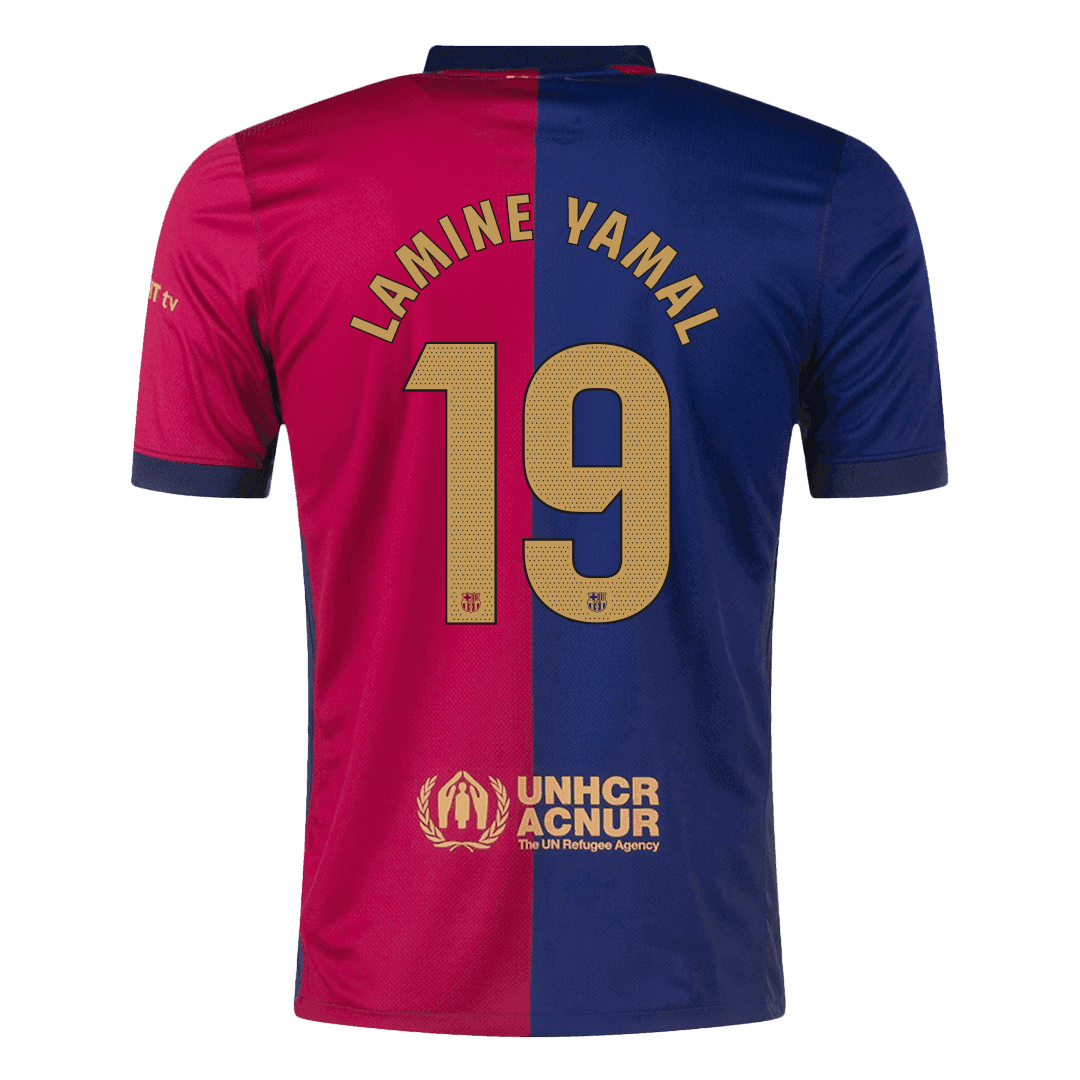 LAMINE YAMAL #19 Barcelona Home football shirt 2024/25