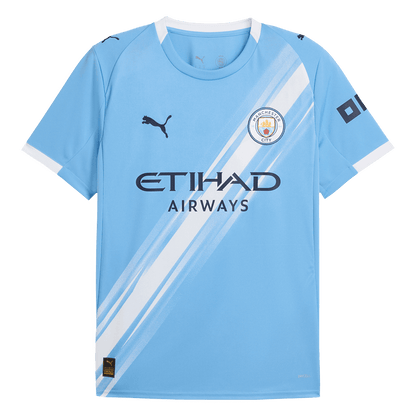Manchester City Home Soccer Jersey 2025/26 Blue