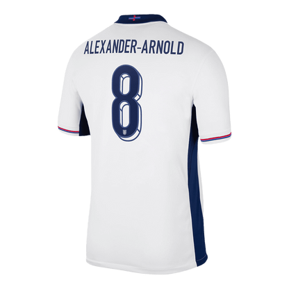 ALEXANDER-ARNOLD #8 England Home Soccer Jersey Euro 2024