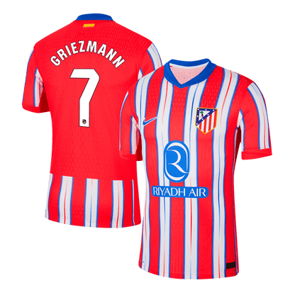 Authentic GRIEZMANN #7 Atletico Madrid Home Soccer Jersey 2024/25