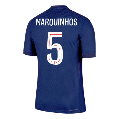 Authentic MARQUINHOS #5 PSG Home Soccer Jersey 2025/26 Navy