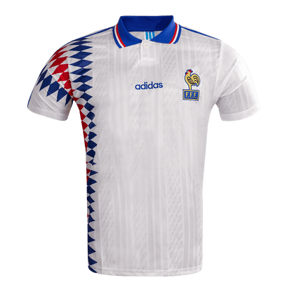 Retro 1994 France Away Soccer Jersey