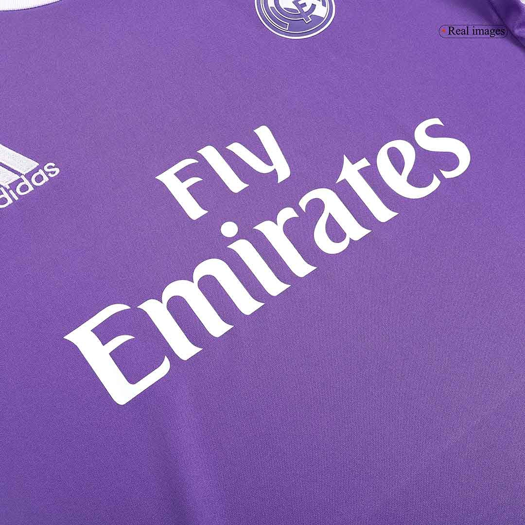 16/17 Real Madrid Away Purple Retro Jerseys Shirt
