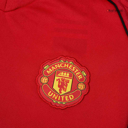 Kid's Manchester United Home Soccer Jersey Kit(Jersey+Shorts+Socks) 2025/26