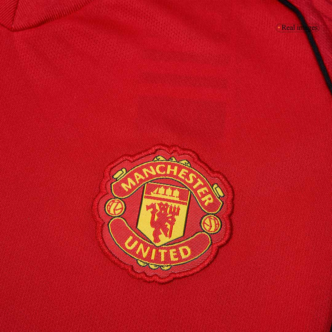 Kid's Manchester United Home Soccer Jersey Kit(Jersey+Shorts) 2025/26 Red