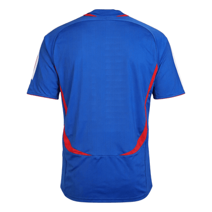 Men Retro Fan Version France Home Soccer Jersey World Cup 2006 Blue