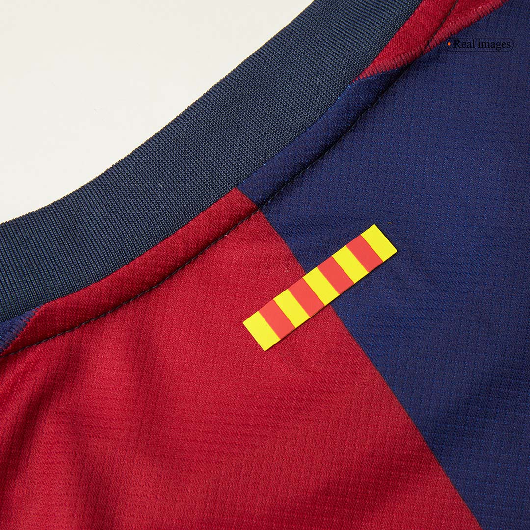 Barcelona Home Soccer Jersey 2024/25 - Spotify Logo Without Text