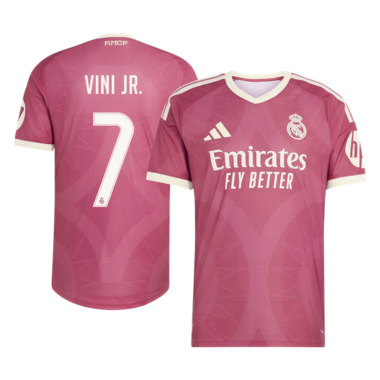 Authentic VINI JR. #7 Real Madrid Third Away Soccer Jersey 2026/27