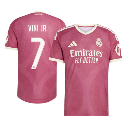 Authentic VINI JR. #7 Real Madrid Third Away Soccer Jersey 2026/27