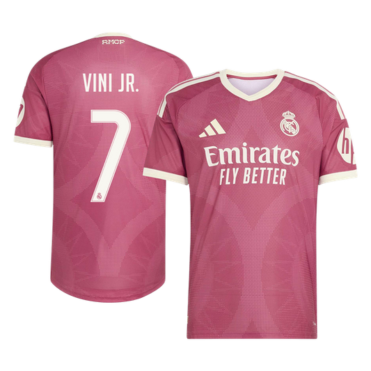 Player Version VINI JR. #7 Real Madrid Third Away Football Jersey 2026/27