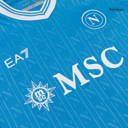 Kid's Napoli Home Soccer Jersey Kit(Jersey+Shorts+Socks) 2025/26