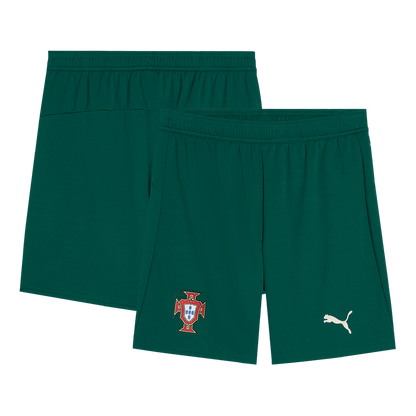 Portugal Home Soccer Shorts 2025