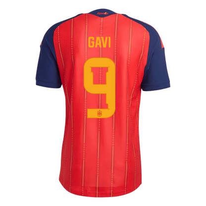 Authentic GAVI	 #9 Spain Home Soccer Jersey 2026