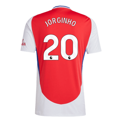 JORGINHO #20 Arsenal Home Football Shirt 2024/25 Football Kit UK