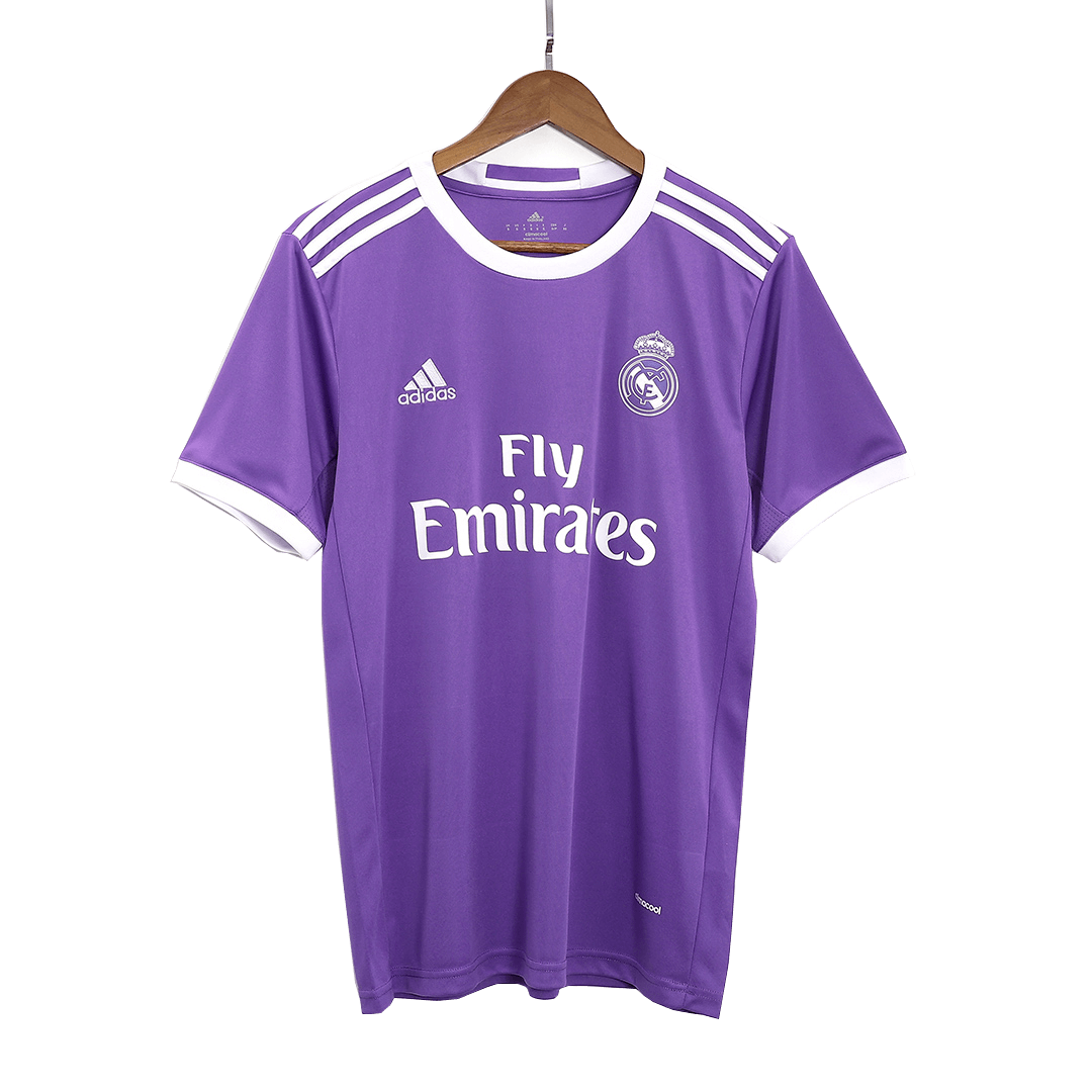 16/17 Real Madrid Away Purple Retro Jerseys Shirt