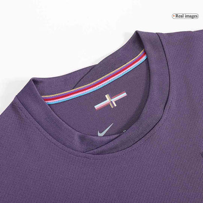 Kid's England Away Soccer Jersey Kit(Jersey+Shorts) Euro 2024
