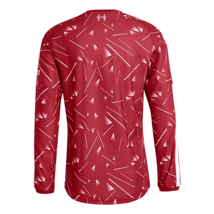Player Version Liverpool Home Long Sleeve Soccer Jersey 2026/27 Red