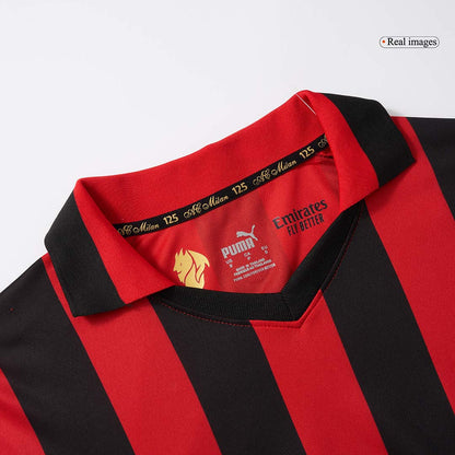 #125 AC Milan 125th Anniversary Long Sleeve Soccer Jersey 2024/25