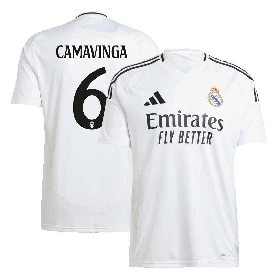 CAMAVINGA #6 Real Madrid Home football shirt 2024/25